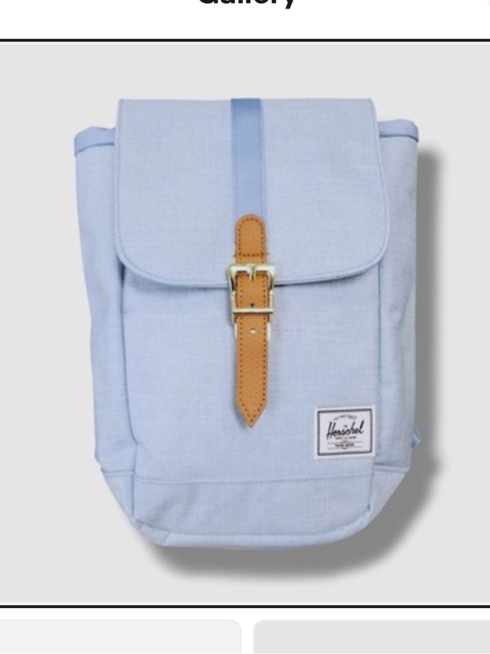 Herschel Blue One Strap Bag